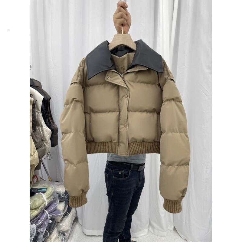 Down Jacket For Women, Style, Winter New, Loose Thick, Light And Thin, Short Cotton Jacket, Trendy Outerwear