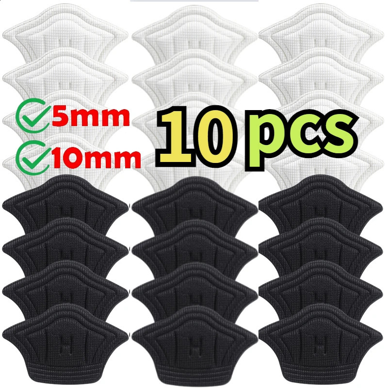 10pcsSet Insoles For Shoes Patch Heel Pads For Sport Shoes Adjustable Size Feet Pad Insole Heel Protector Back Sticker Shoe Pad 250911