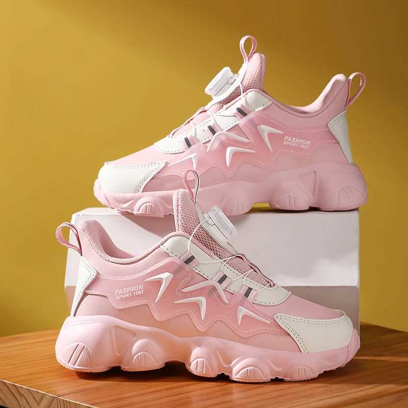 Children Shoes Luxury Origin Girls Sneaker Autumn Luxury PU Leather Platform Kids Casual Sneaker Girls Sports Shoes Size 2938 Y250912