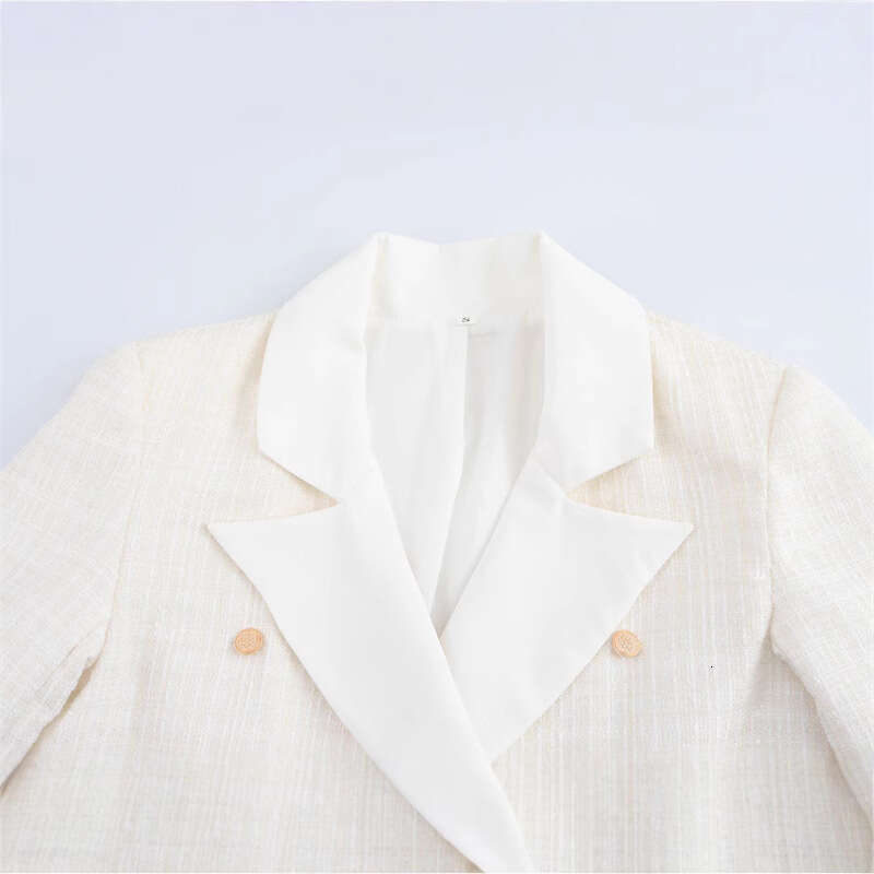 DHEssentials Spring New Blazer Small Fragrance Style Casual Women's Top Elegant Versatile Design