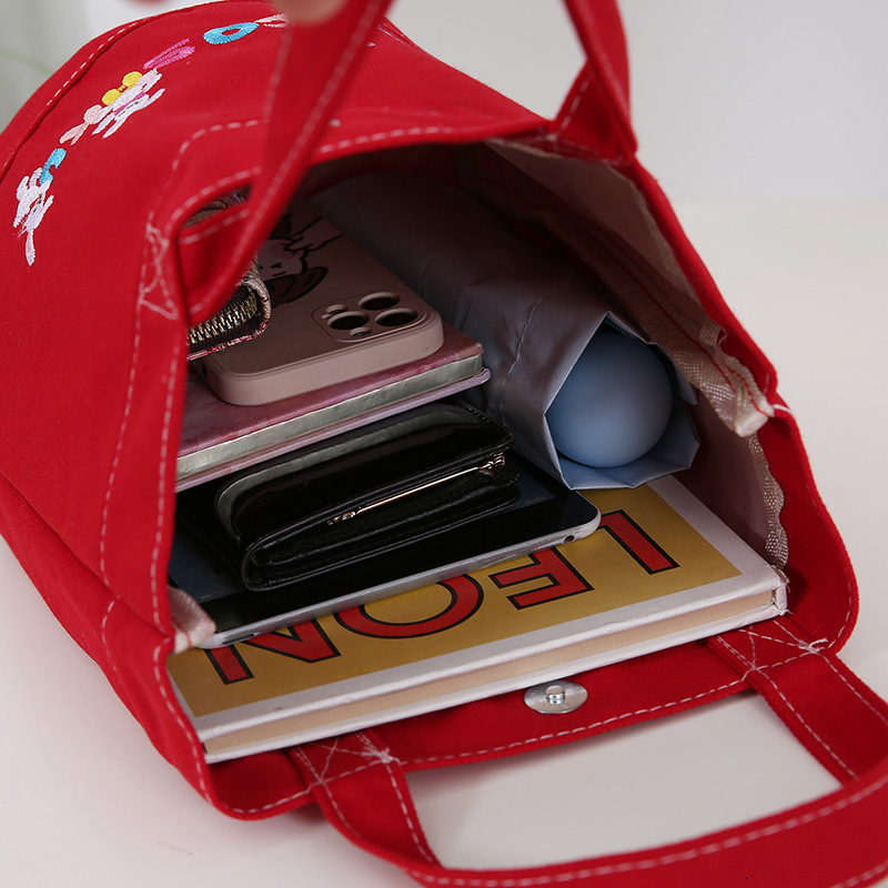 New Casual Large Capacity Designer Bag Canvas Tote Bag For Work Commuting Lunch Luxury Free Shipping Bag Box Storage Bag Mommy Bag For Mother And Baby