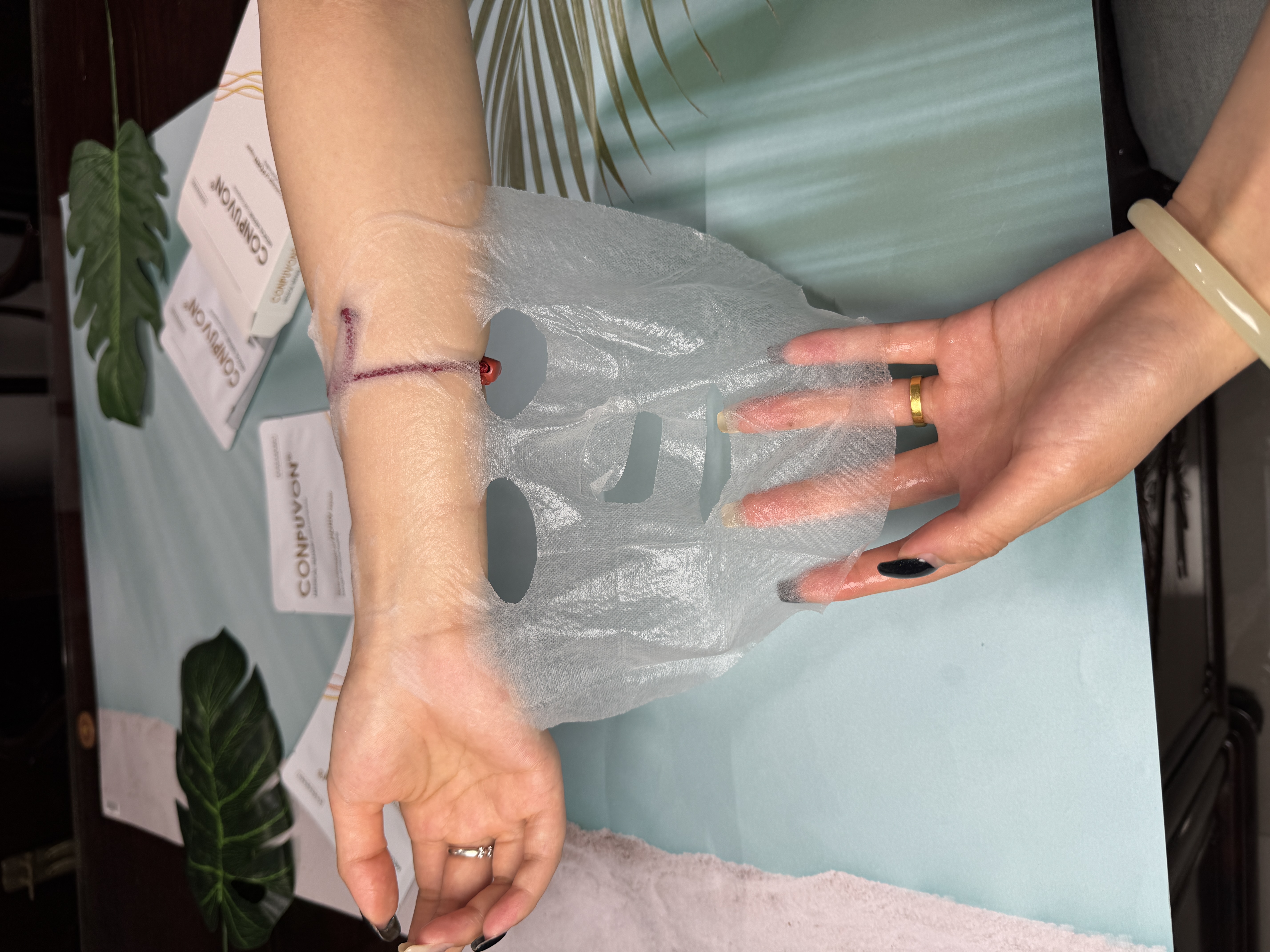 Salmon Centella Asiatica Repair Sheet Mask for Sensitive Skin - Soothing, Redness Relief, Skin Barrier Recovery