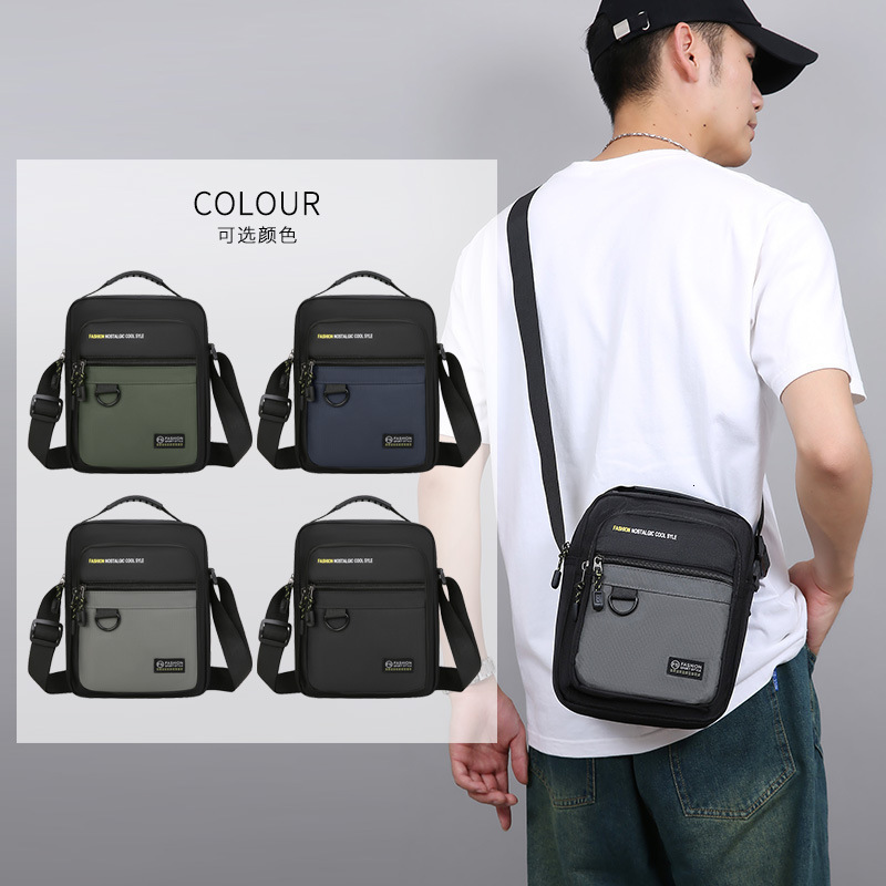 Men S Large Capacity Shoulder Bag Designer Bag Casual Crossbody Bag Oxford Cloth Waterproof Business Luxury Bag Free Shipping Outdoor Sports Backpack