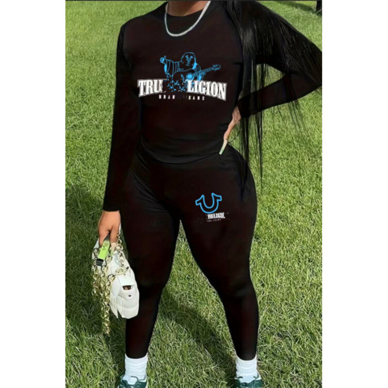 Designer Womens Tracksuits Long Sleeve Printed Two Piece Set Casual 2piece Suit Plus Size 3XL 4XL 5XL