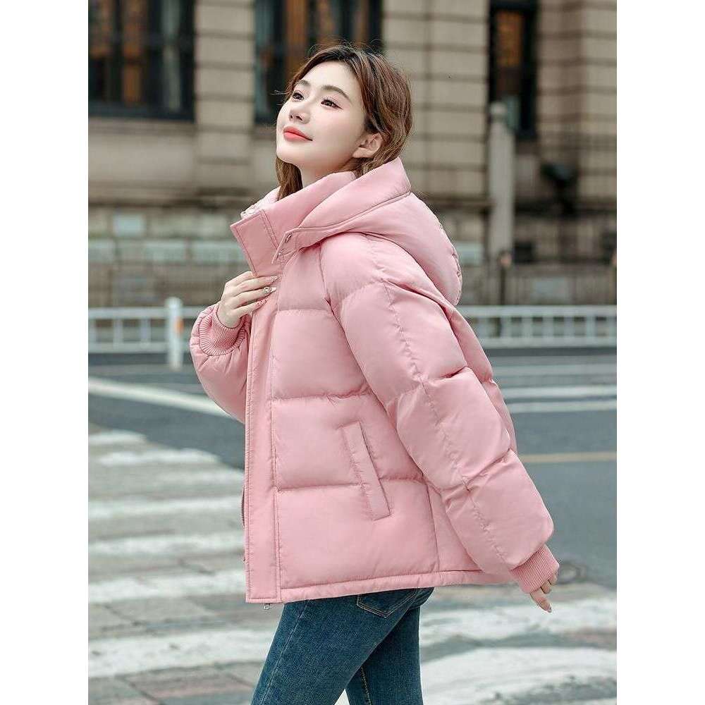 New Student Loose Thick Winter Bread Short Down Cotton Korean Edition Coat Women's