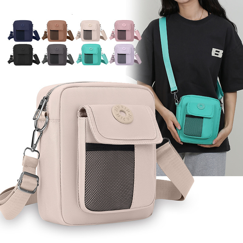 Phone Bag Luxury Bag For Women Crossbody Free Shipping Mini Designer Bag Bag Coin Purse Key Holder Phone Pouch Canvas Summer Walking Backpack