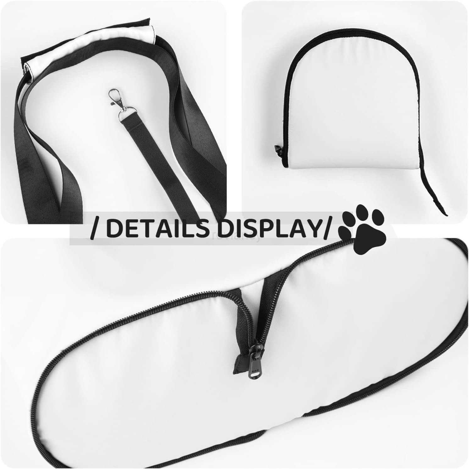 Pets Sling Carrier Classic Leopard Print for Small Dogs and Cats with Safety Hook Cat Restraint Bag for Outdoor Traveling SubwayW250912