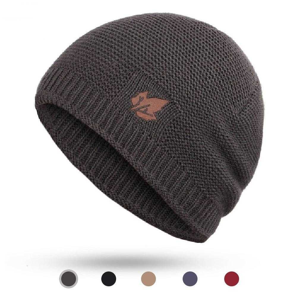 2023 New winter knit hats mens and wens outdoor warm thickening plus velvet loose s Sklies brand winter ski ma bone G250910
