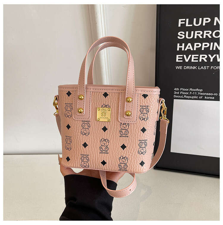 Trendy Handbag of the Year New Fashion Versatile Shoulder Women's Printed Bucket Crossbody Bag