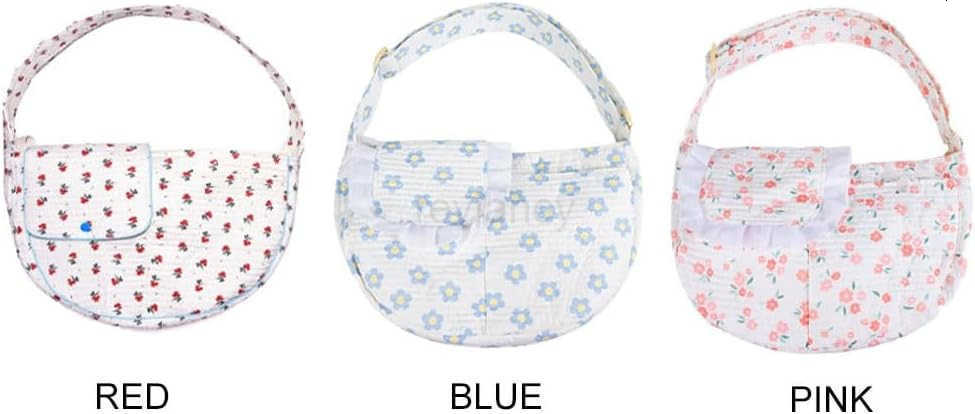 Flower Pet Sling Carrier for Small DogsBreathable Small Dog Carrier SlingPuppy Carrier for Small Dogs and CatsDog Slings for Small Dogs red MediumW250