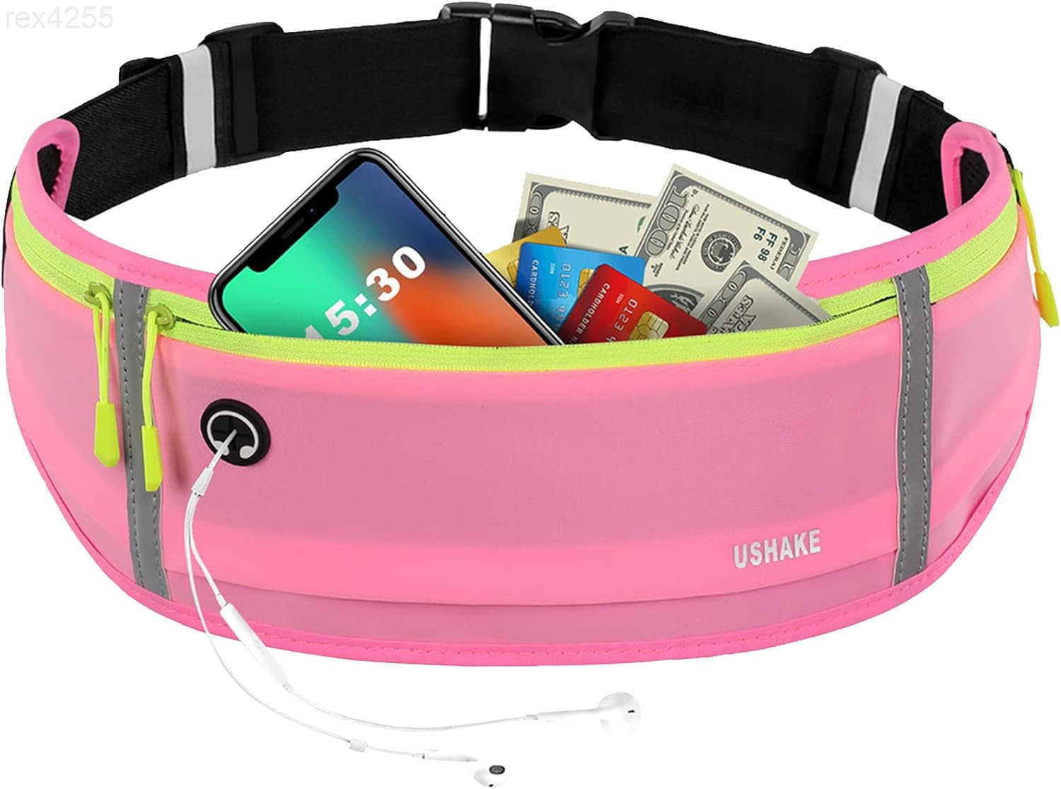 Slim Running Belt Workout Fanny Pack for Men WomenExercise Waist Pack for iPhone Holder Runner Belt for Running Walking Cycling Camping GymW250911