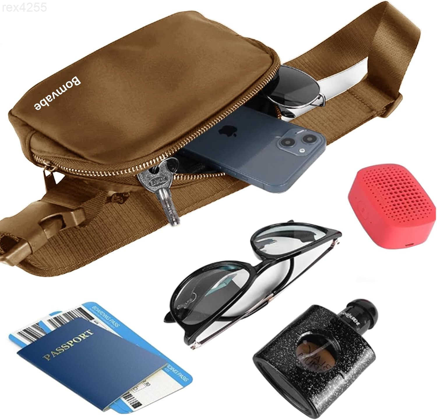 Fanny Pack for Women Tween Girls Boys Small Belt Bag 1L with Adjustable Strap 32 to 51 Crossbody Bag Waterresistant for Travel Gym Sport Running Fashi