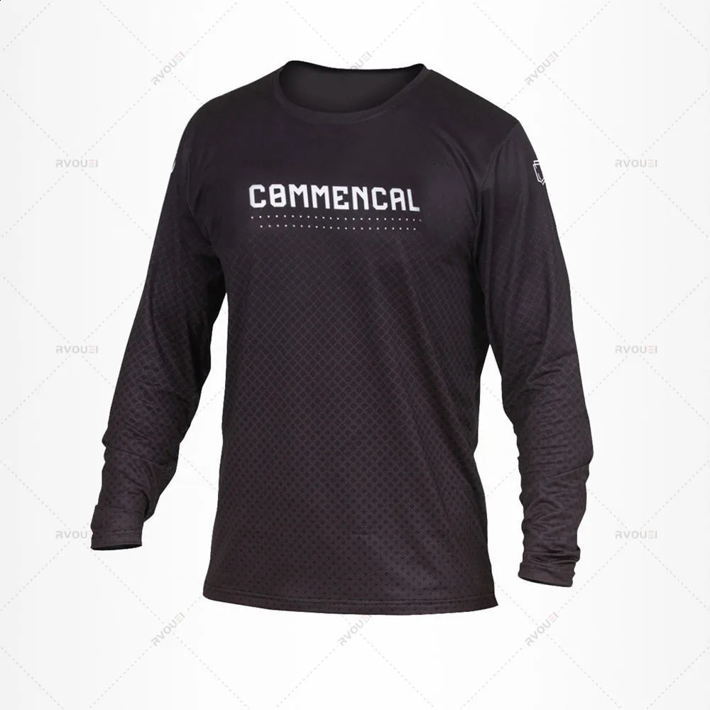 Commencal Team Jersey Mens Downhill Motocross Bike MTB MX Mountain Biking DH Maillot Quick Dry Crossmax Shirt Racing 250911