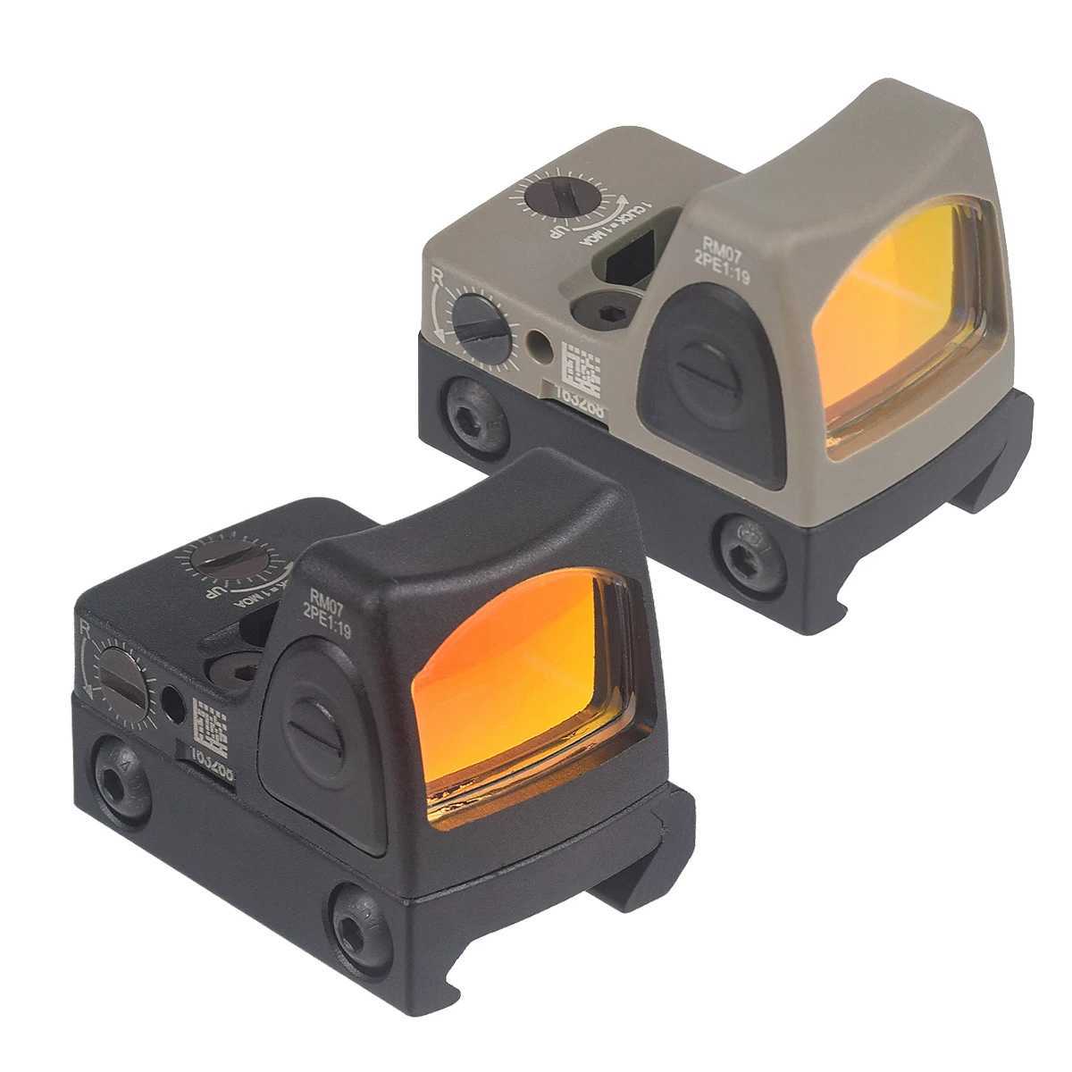 Red Dot Sight NYLON METAL Reflex Sights Scope with Picatinny and GLOCK Mount for Airsoft Rifle Handgun Hunting Glock17 Sight C250912