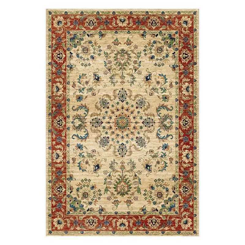 Retro Europe Bohemia Persia Style Carpet Living Room Sofa Bedroom Study Kitchen Entrance Door Mat Nonslip Luxury Decor Rug C250912