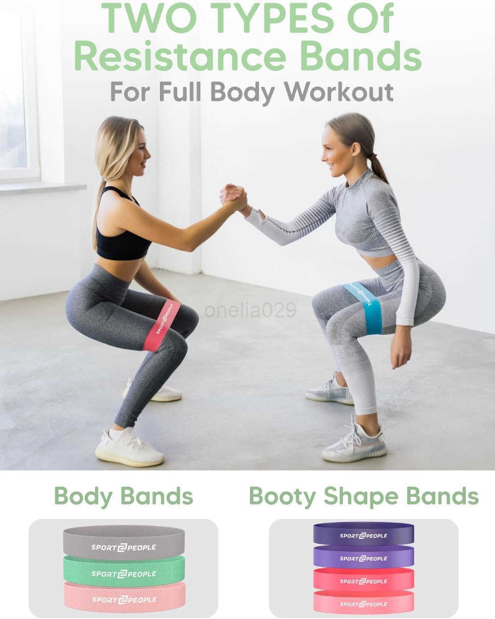 Resistance Bands for Working Out Exercise Bands Workout Bands Booty Bands Fitness Bands Excersing Bands Resistance Bands for Legs Resistance Band Gym 