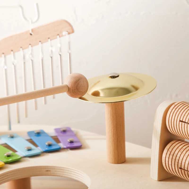 Baby Educational Toys Wooden Aeolian Bells Montessori Childrens Musical Toys Xylophone Newborn Birthday Gifts Music Table Toys C250912