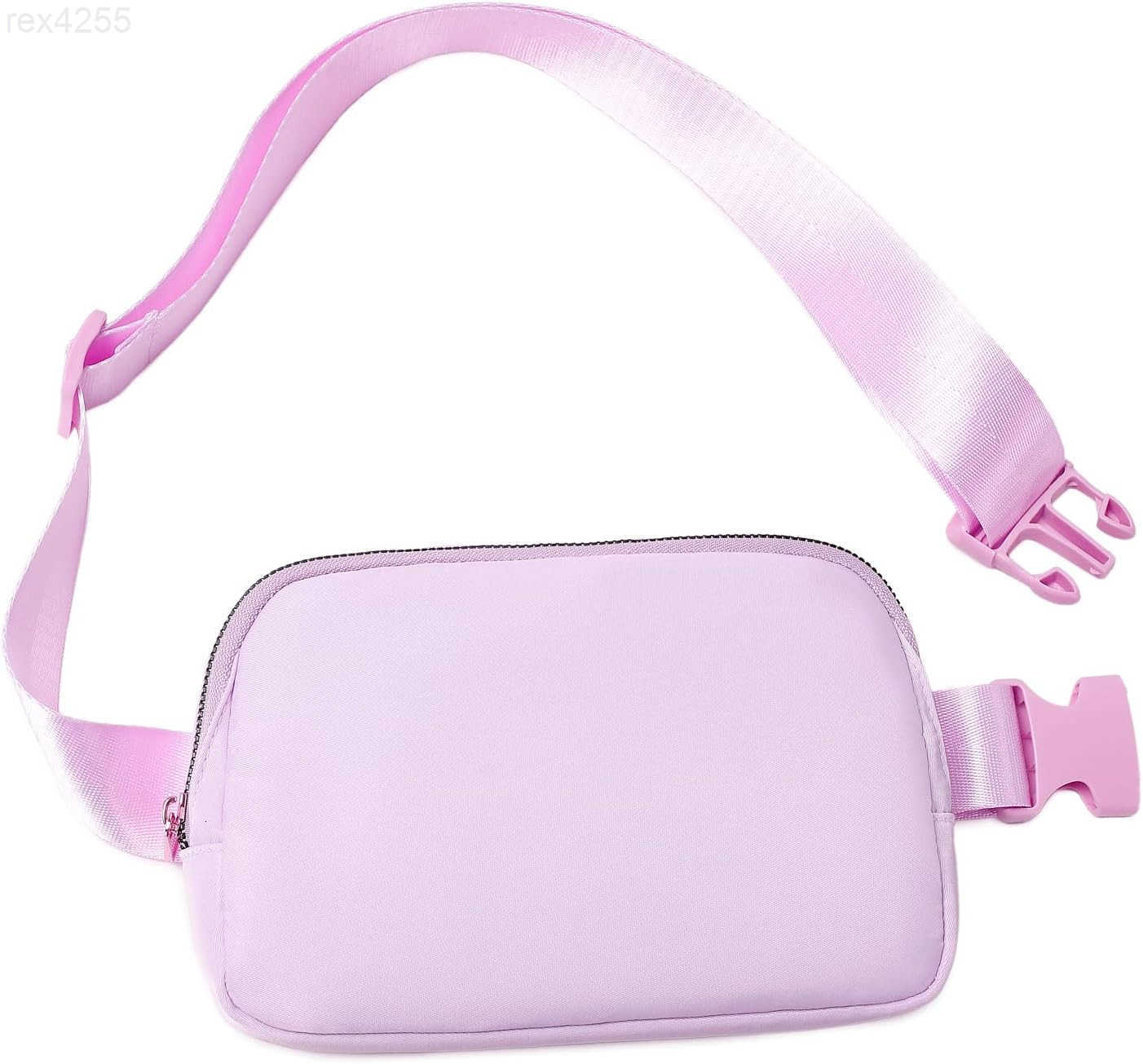 Belt Bag for Women Cross Body Fanny Pack Fashion Waist Packs Everywhere Belt Bag with Adjustable Strap Gifts for Teen Girls Women Men LavenderW250911