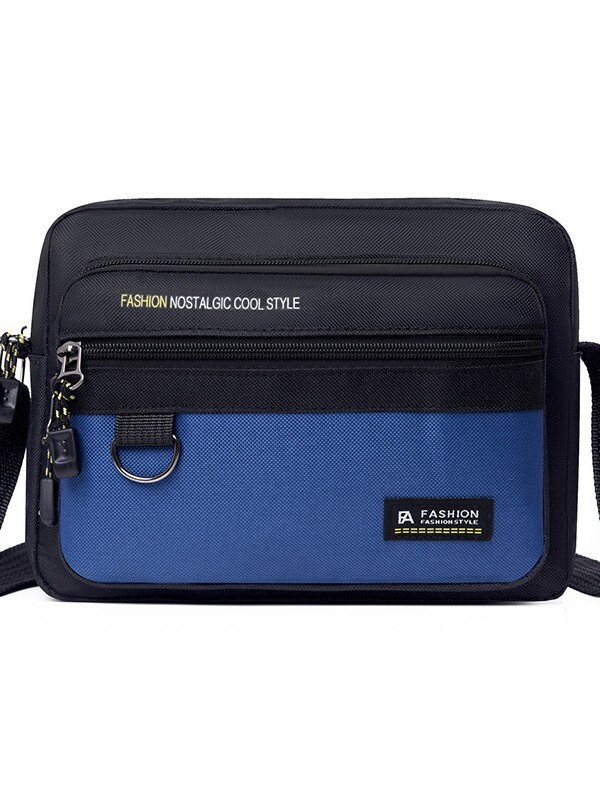 New Cheap Casual Fashion Patchwork Free Shipping Color Block Oxford Luxury Bag Cloth Small Square Bag Single Shoulder Crossbody Bag Designer Bag Busin