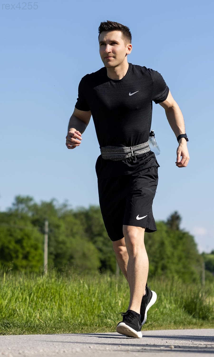 Running Belt for Men Women Secure Jogging Pouch for Phone Keys Essentials For All Cell PhonesW250912