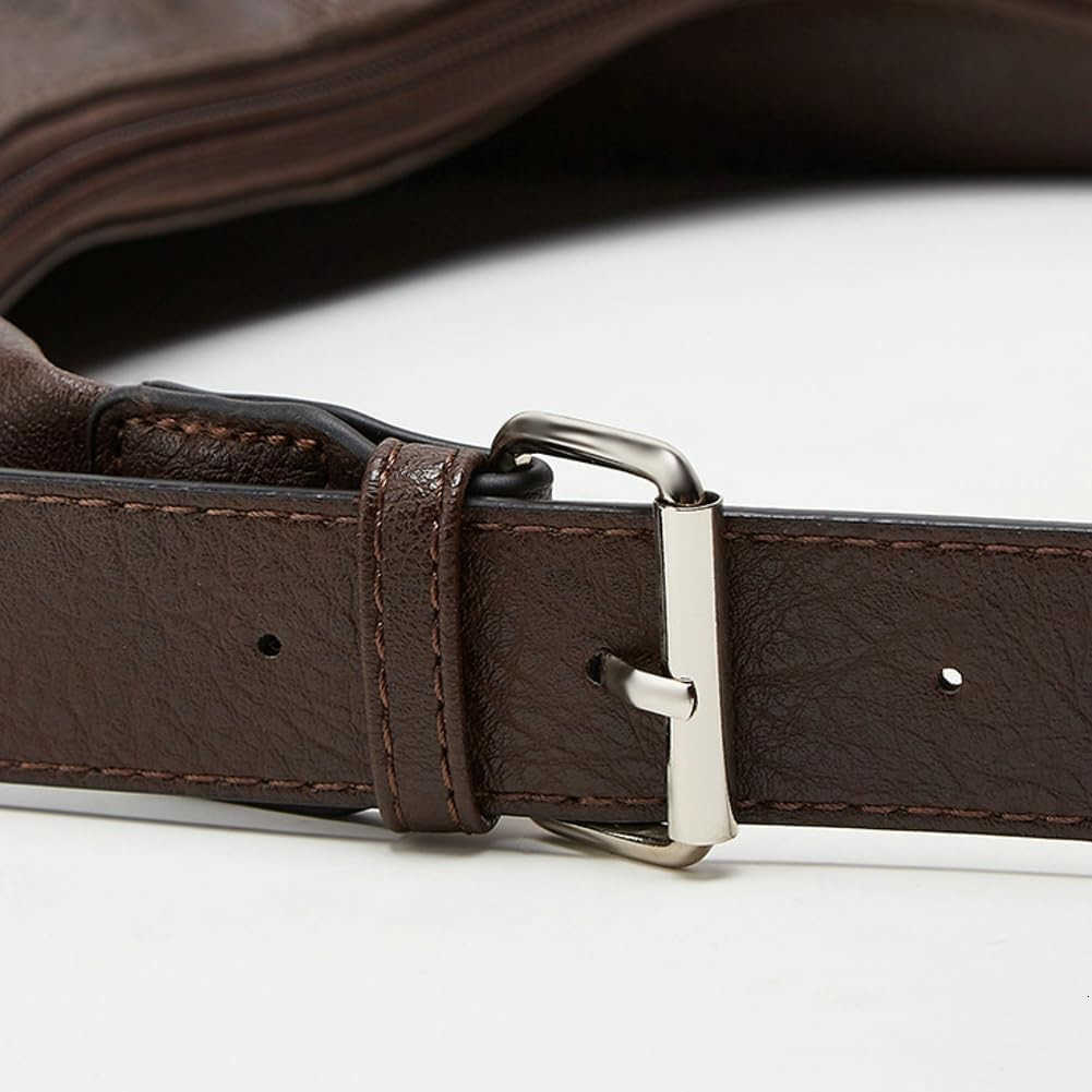 Tote Bags for Women Retro Vegan Leather Shoulder Crossbody Bag Faux Leather Handbag Purse Satchel Soft Leather Bag M250912