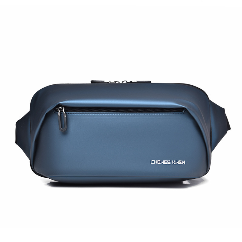 New Men S Waist Bag Korean Style Functional Luxury Bag Chest Free Shipping Simple Fashion Single Shoulder Bag Designer Bag Multi Functional Waterproof