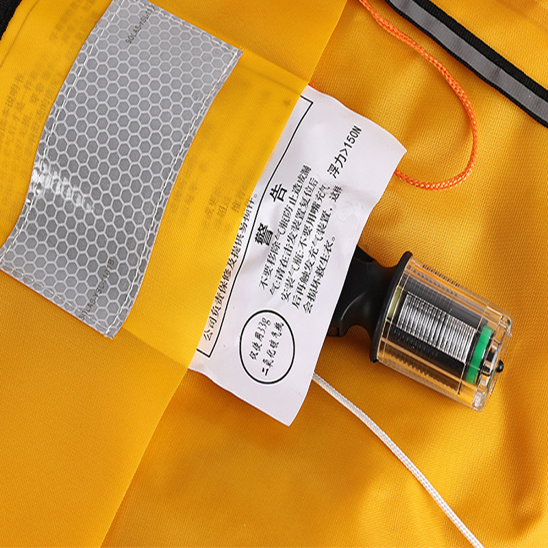 inflatable rescue vest life jacket life vest Maritime travel and sightseeing High buoyancy Convenient, fast and simple
