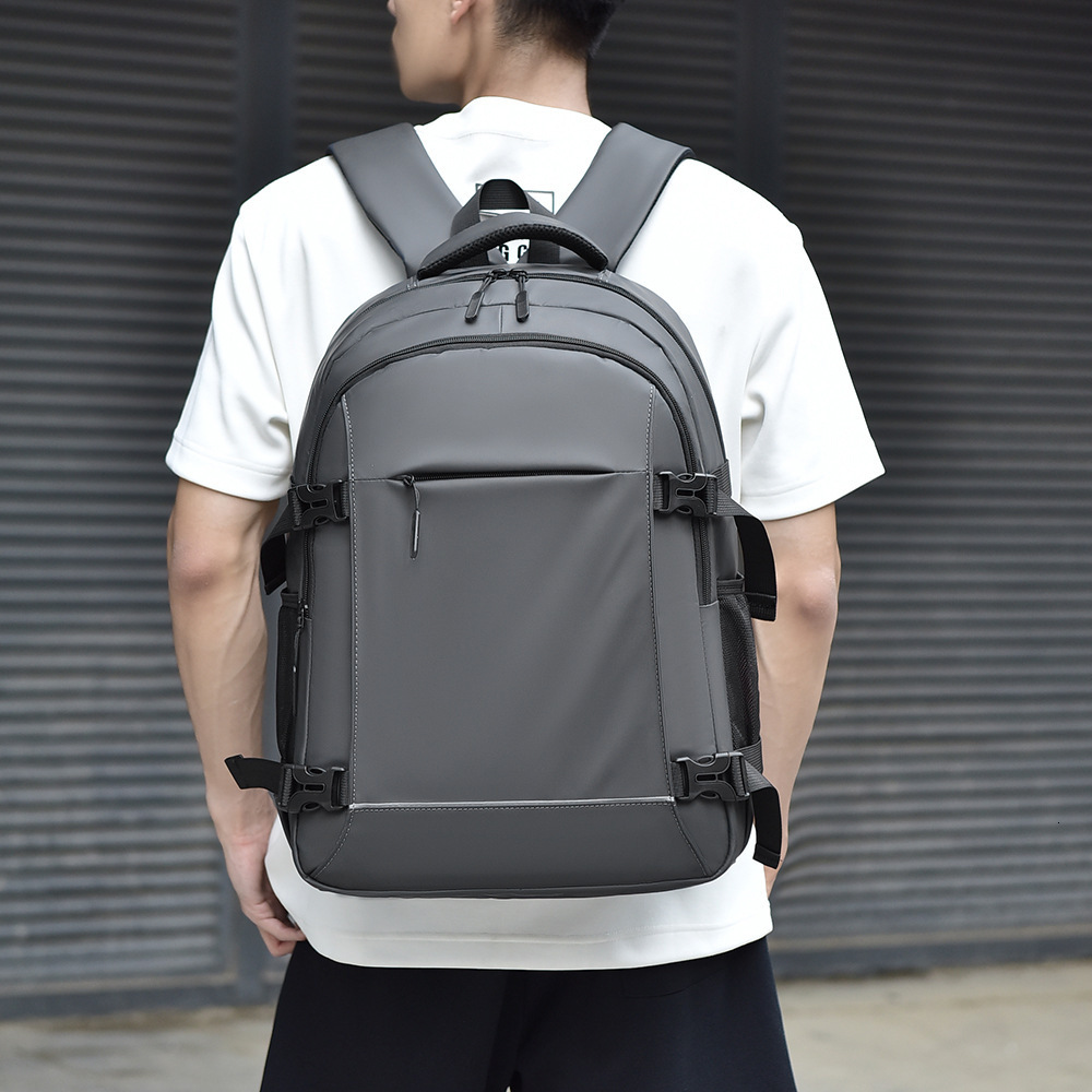 Luxury Bag New Backpack Double Shoulder Bag For Designer Bag Men Large Capacity Casual Travel Free Shipping Backpack Simple Commuter Laptop Backpack S