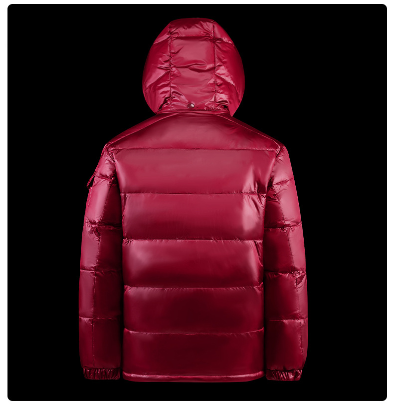 Fashion Men Women Hooded White Duck Down Jacket Thick Warm Couples Autumn&Winter Winter Clothing Down Outwear Jackets Coats Chic