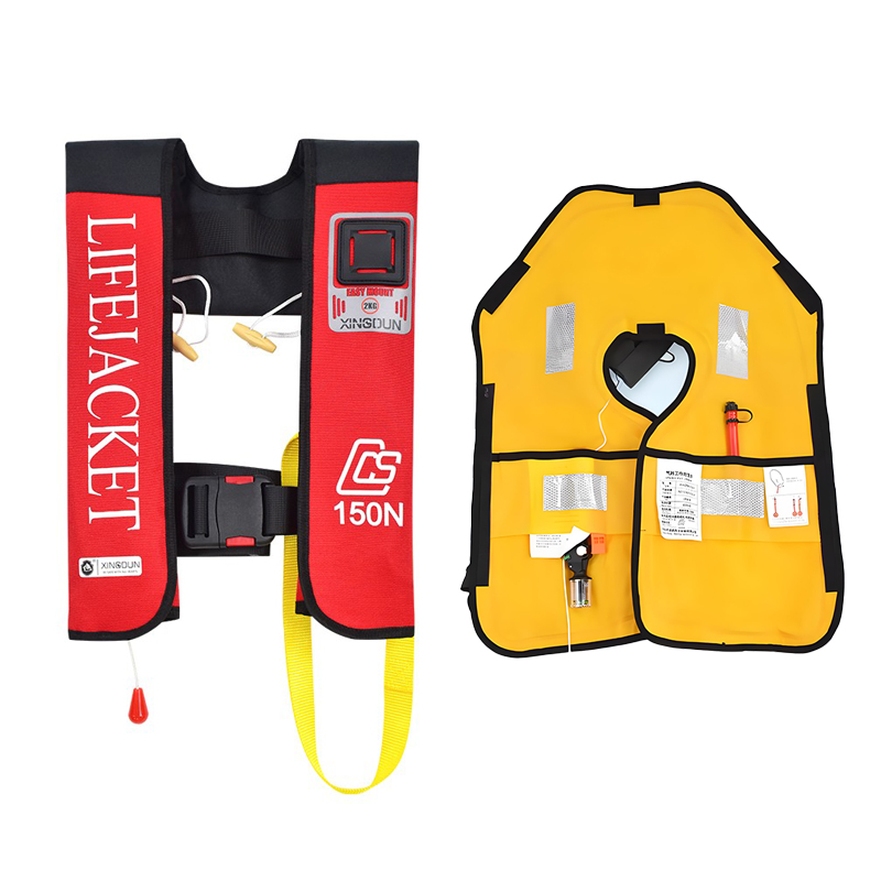 inflatable rescue vest life jacket life vest Convenient, fast and simple Special for rescue Customization Professional water rescue equipment