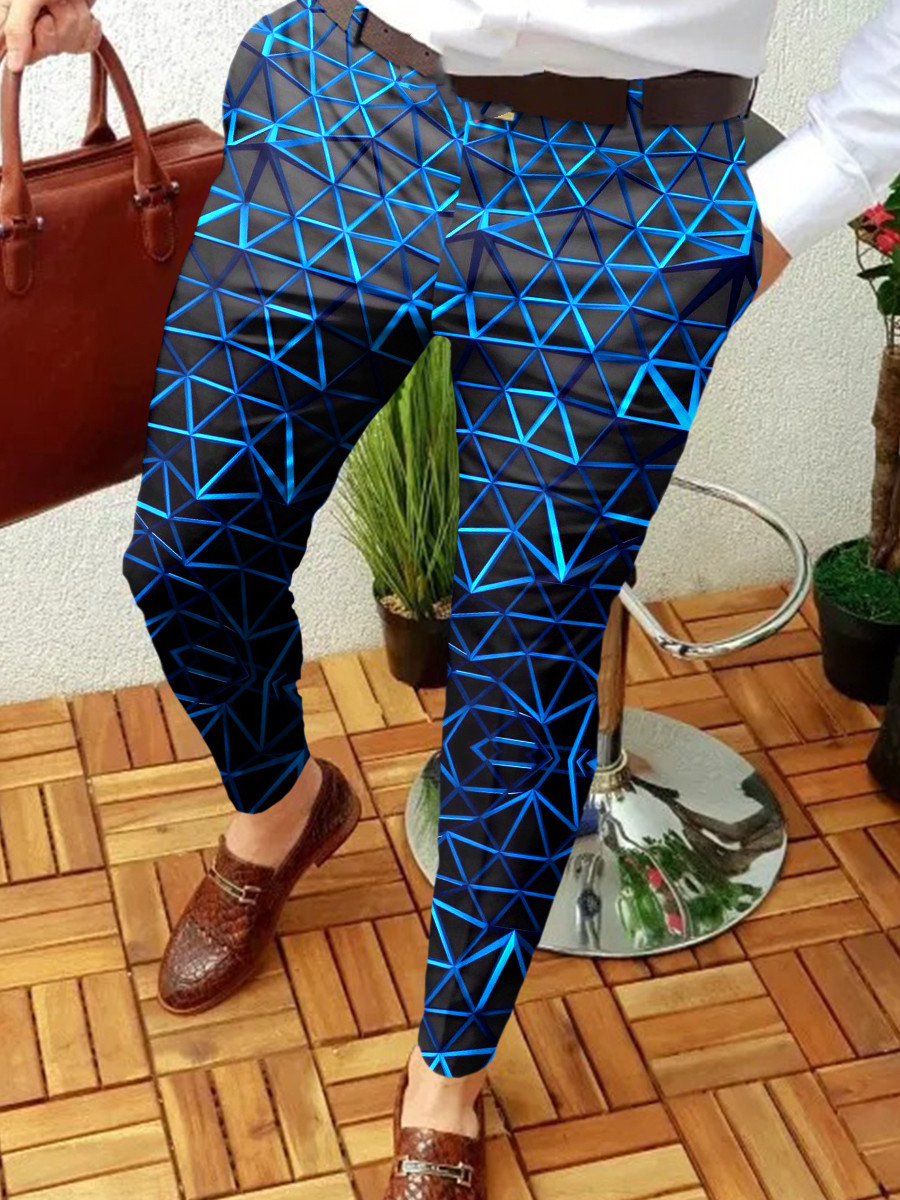 Fashion Casual Digital Printed Jogger Pants Men Fitness Gyms Pants Tight Outdoor Sweatpants Running Pants Mens Trousers S-3XL