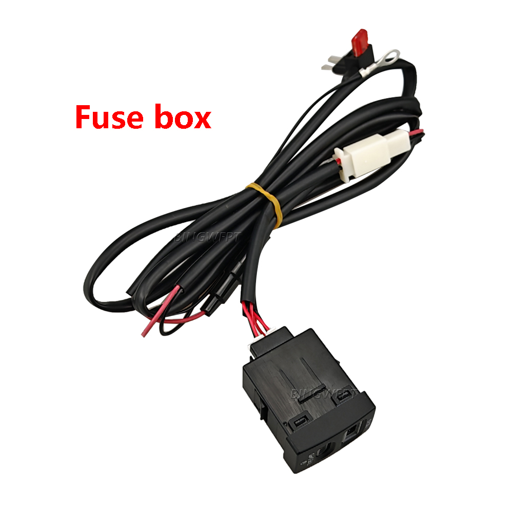 Car USB Charger PD Fast Charging QC3.0 Mobile Charging Adapter Socket Button Suitable For New Honda