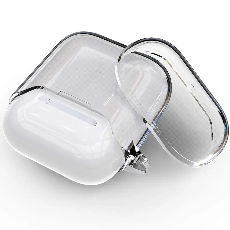 Wireless Headphones USA New Valid Code For USB C Air Pods Pro Transparent Shockproof Cover With Wireless Charging Wireless Earbuds Bluetooth Headphone