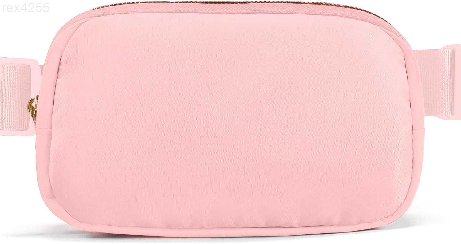 Bag Zipper Fanny Pack Crossbody Bags for WomenFashion Nylon Waist Packs Water Repellent Two Way wear with Adjustable Strap Gifts for Teenage Girls Wom