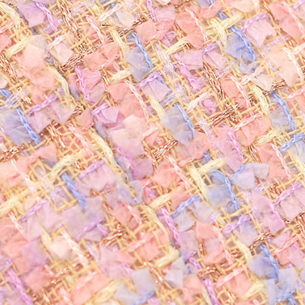 DHEssentials 2025 Spring New Women's Fashion High-end Design Niche Blazer Pink Chanel Style Short Jacket