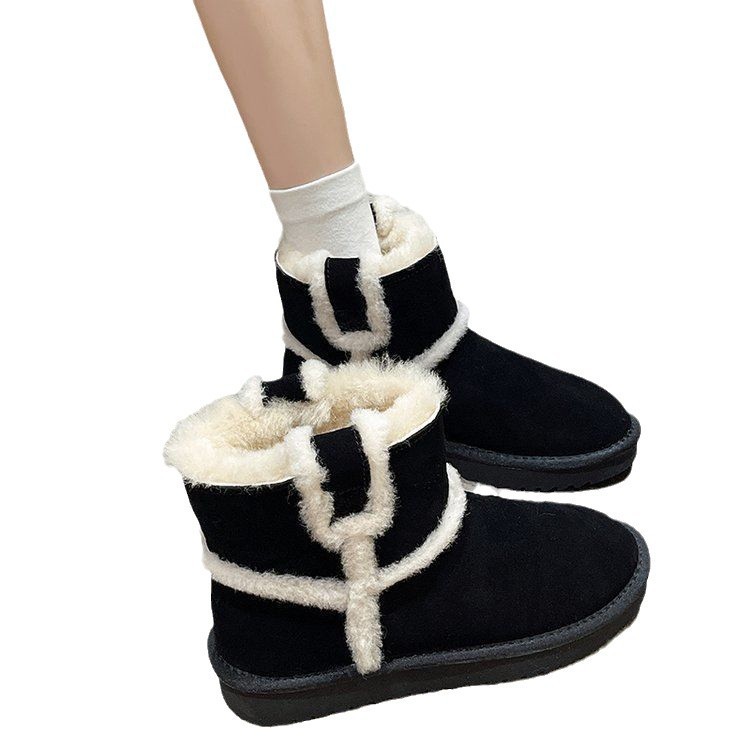 Free shipping Designer Boots Snow boots for women autumn winter thick soled plush cotton shoes short boots