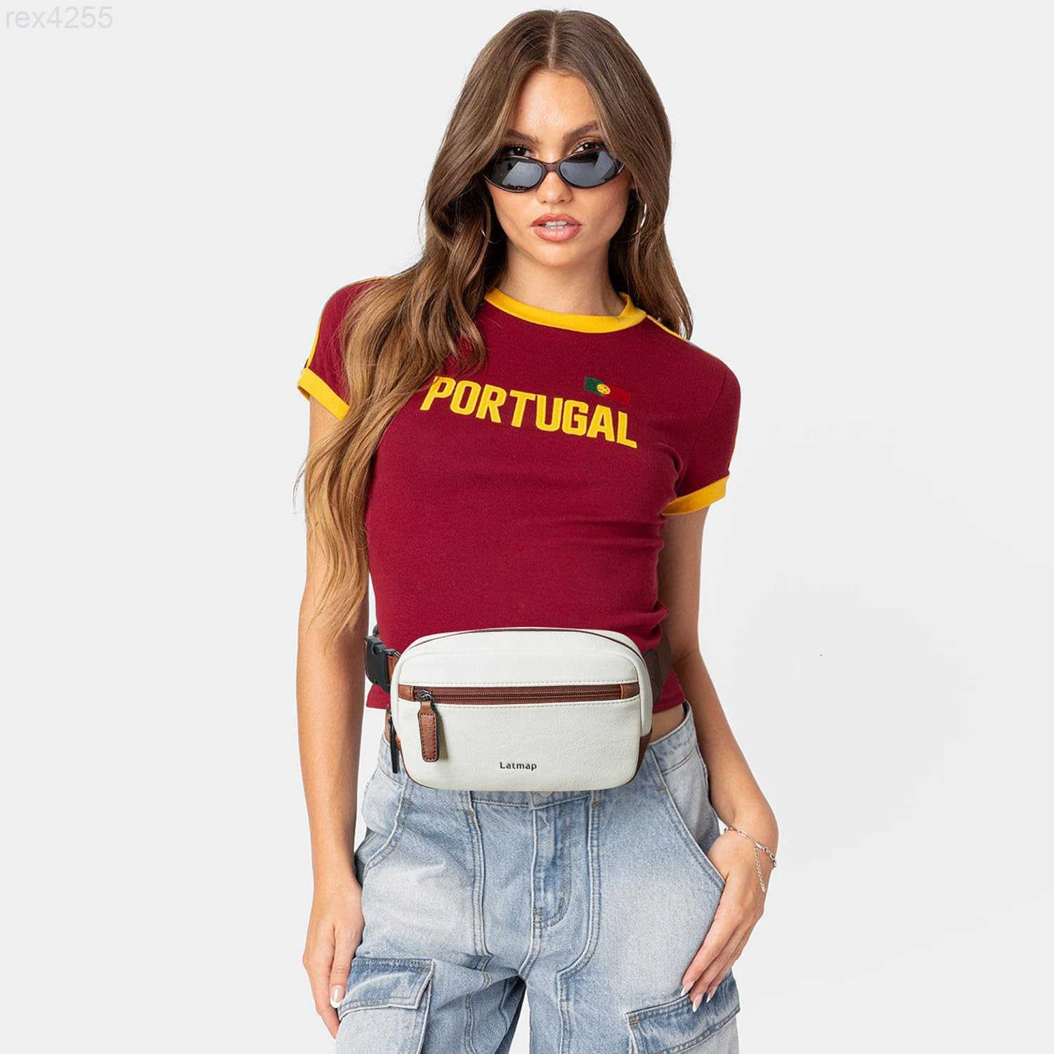 Fanny Packs Everywhere Belt Bag Small Fashion Crossbody Waist Pack Faux Leather Waterproof Sling Chest Bag For Women Trendy BeigeW250912