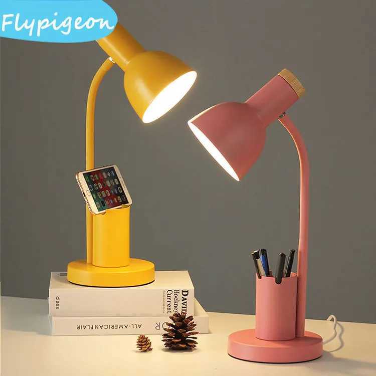 Nordic Ins Style Modern Minimalist Desk Lamp Bedroom Bedside Reading Eye Protection Night Light Home Decor Lighting C251122