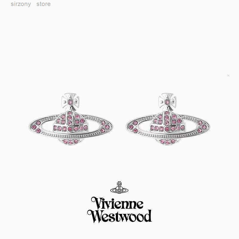 Viviane Necklace Trend er High Version Same Full Diamond Vivianne West Wood Jewelry Celebrity Minimalist Earrings Female Viviane Bracelet 9F5 Z250911