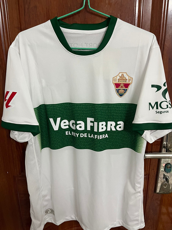 25/26 correct version, complete Elche home and away jersey, customizable