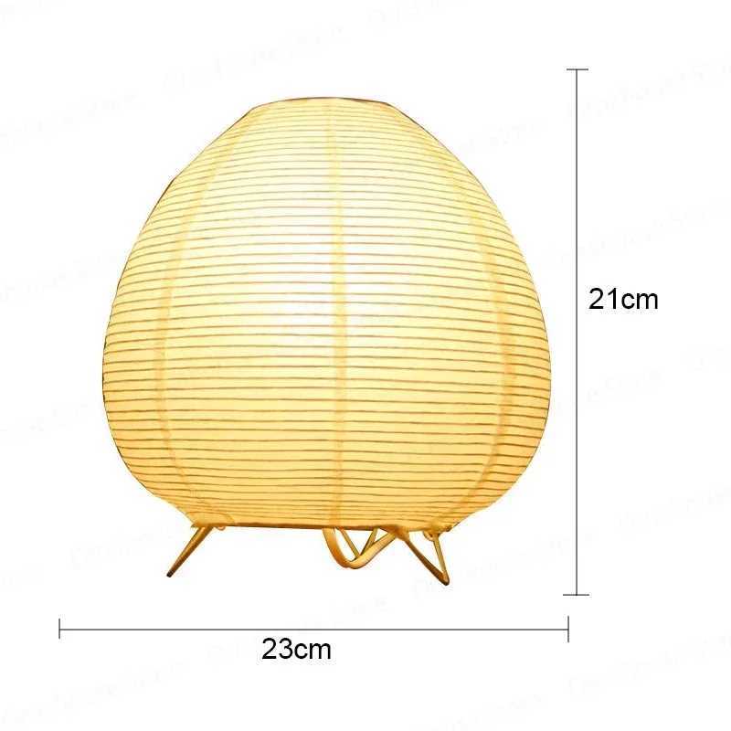 Bedside Rice Paper Lights Japanese Lantern Led Table Lamp Living Room Bedroom Study Homestay Art Creative Decor Table Lights C251122