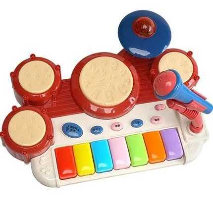 Baby clapping drum Baby toy clapping drum Childrens music 01 years old early education puzzle music drum Jazz drum C250912