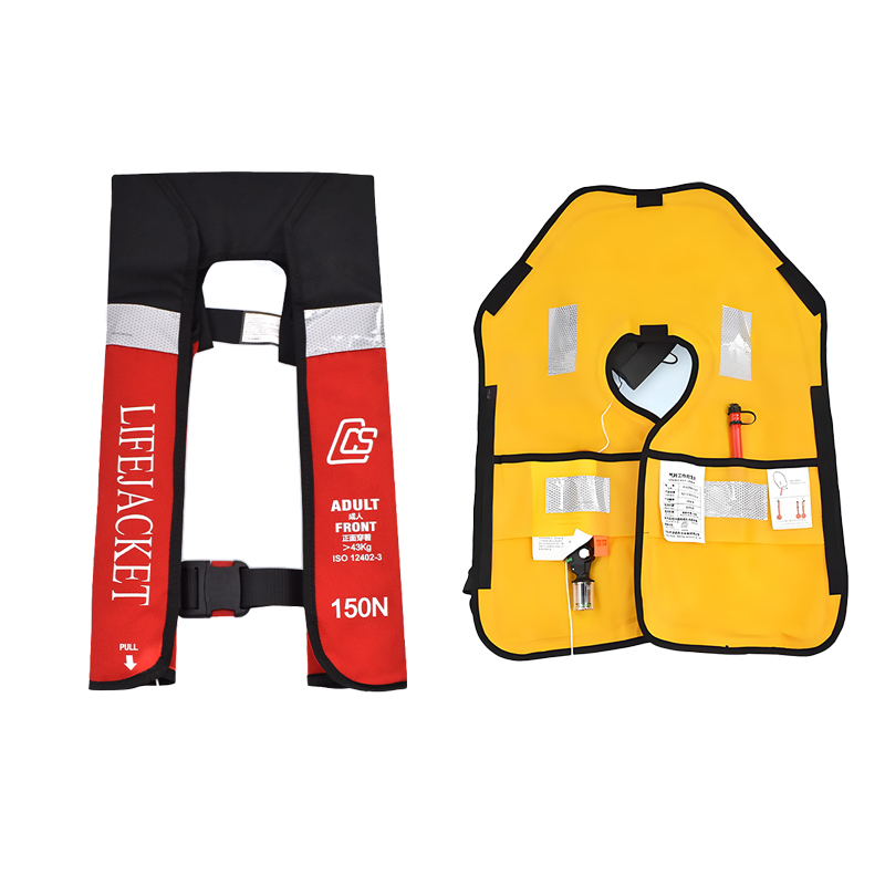 inflatable rescue vest life jacket life vest Quality assurance Factory direct sales Adapt to various environments
