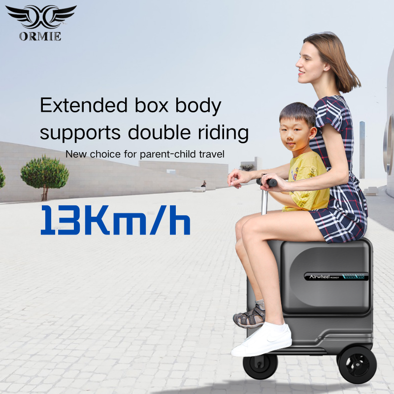 ORMIE Smart Electric Luggage - Effortless Travel Companion with Robotic Tech SE3-T