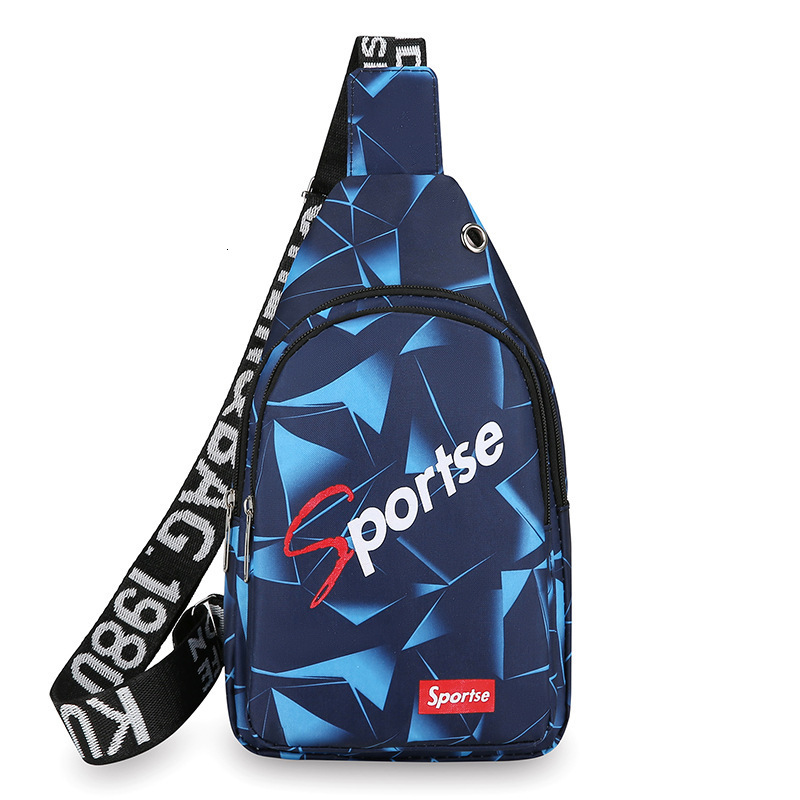 Men S Luxury Bag Chest Bag Summer Free Shipping Trendy Brand Large Capacity Youth Designer Bag Casual Backpack Waterproof Fashion Single Shoulder Cros