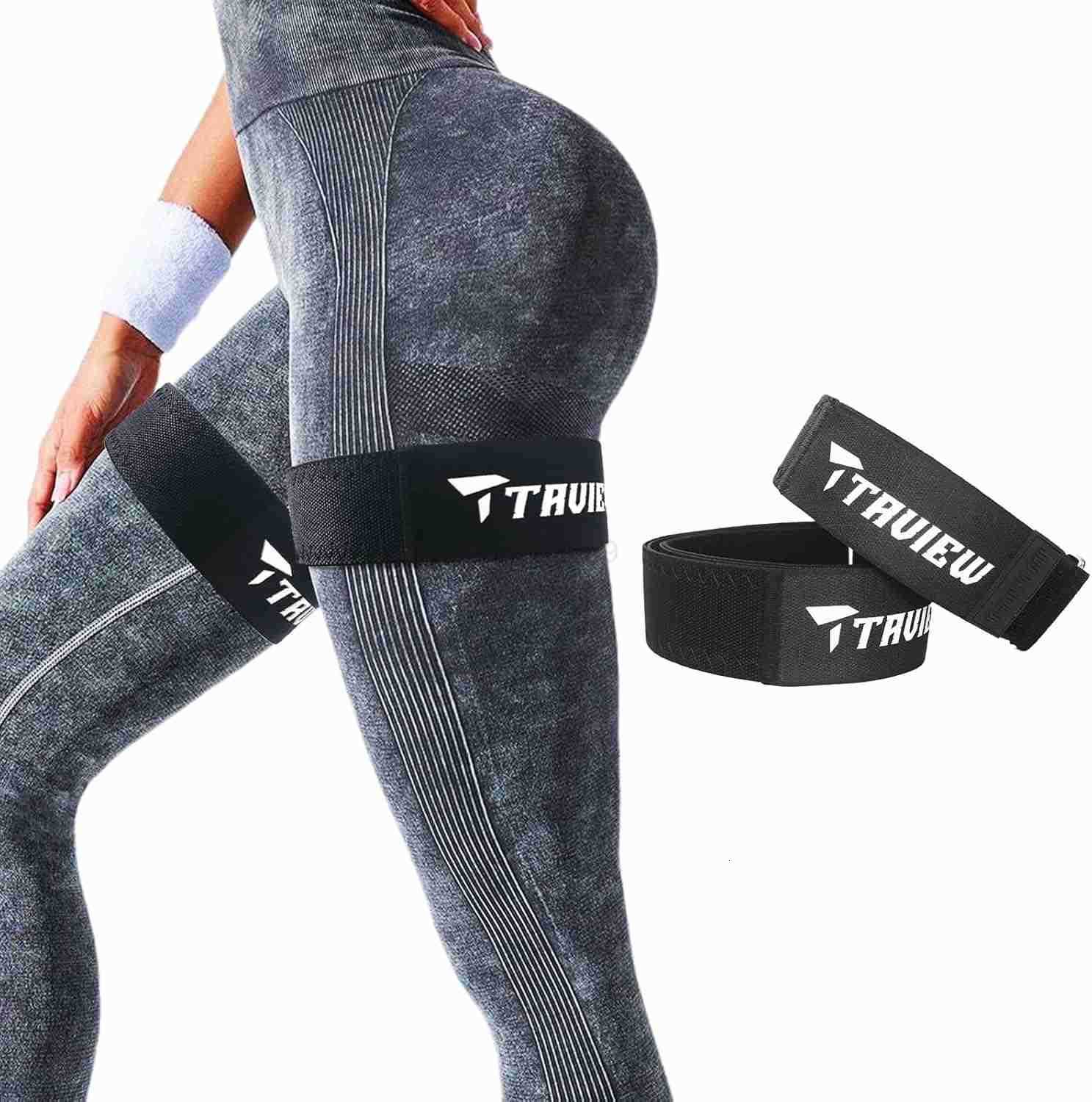 Bands for Women Glutes Hip Building Blood Flow Restriction Bands BFR Bundle Booty Bands Best Fabric Resistance Bands for Exercising Your Butt Squat Th