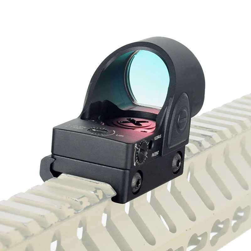 US Warehouse SR Mini RM Red Dot Sight Collimator Rifle Reflex Sight Scope fit 20mm Rail For Airsoft Hunting Rifle C250912