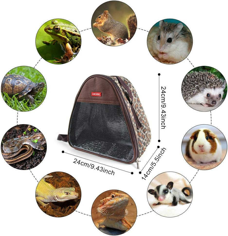 Pig Bag Carrier Accessories Small Animals Hedgehog Squirrel Chinchilla Sugar Glider Outdoor Travel Bag Zipper Portable Breathable Outgoing BagsW250912