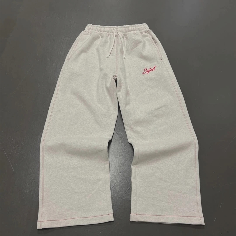 Y2k American retro casual men clothing letter ed sportswear Harajuku Gothic streetwear couple oversized suit 250911