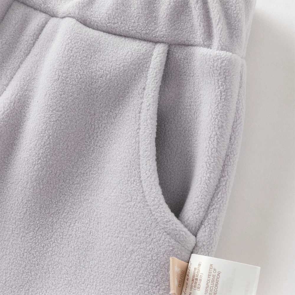 Dave Bella Boys Girls Long Sleeve Polar Fleece Set Sweatshirt Pants Twopieces Suit Children Autumn Spring Pullover DB3253503 C250912